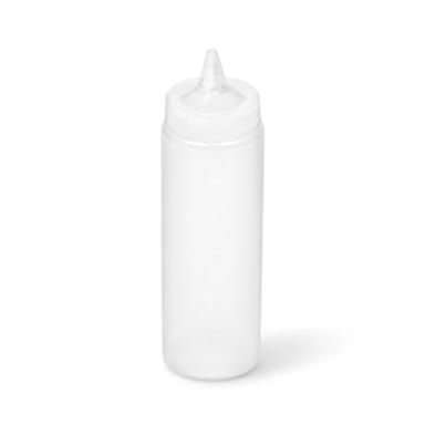 Traex 4924-13 Clear 24 Ounce Single Tip Squeeze Dispenser