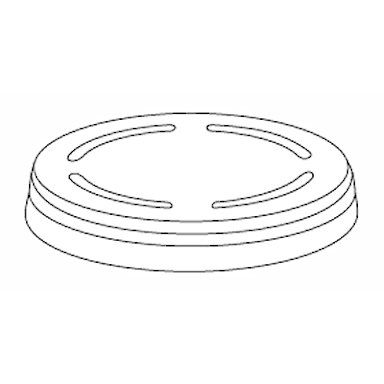 Dinex DX63-65 Procap Glassware Lid for 63-65MM Range - 2000 / CS