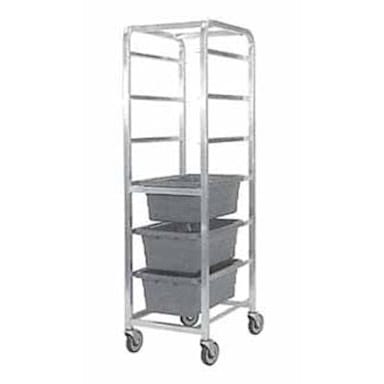 Kelmax 4H0694 Aluminum 6-Shelf 19 x 27 x 69" H Meat Lug Cart
