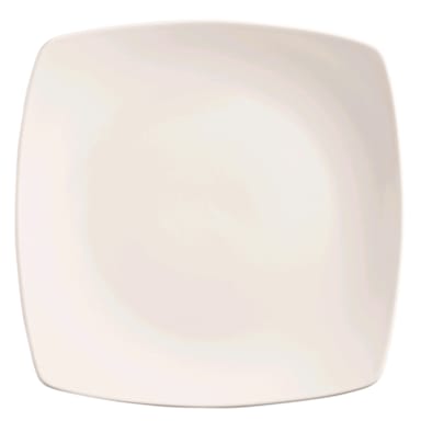 Libbey - Formerly World Tableware 840-468S Porcelana 10.25" Square Coupe Plate