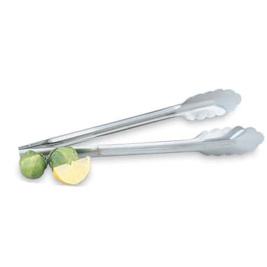 Vollrath® 47113 Economy Stainless Steel 12" Utility Tong