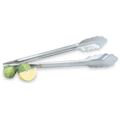 Vollrath® 47312 Heavy Duty Stainless Steel 12" Utility Tong