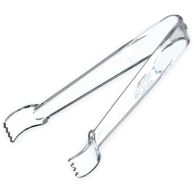 Carlisle 420607 Carly 6-1/8" Clear Pom Tong