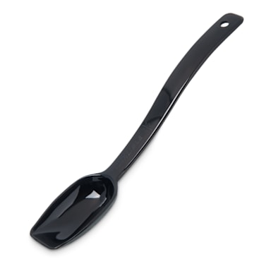 Carlisle 446003 0.5 Oz. Black Solid Buffet Spoon