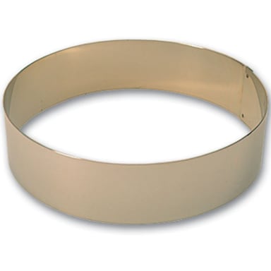 Matfer Bourgeat 371807 S/S 9-1/2" x 2-3/8" Ice Cake Ring
