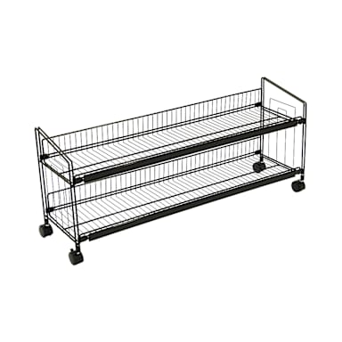 Mobile Merchandisers® CLKK48-B 2-Bay Knee Knocker Display Rack