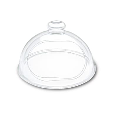 Delfin DRD-13KT-00 13" x 6" Clear Turn & Sample Dome