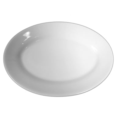 Blackwood 700121 Bright White 10.38" Oval Platter
