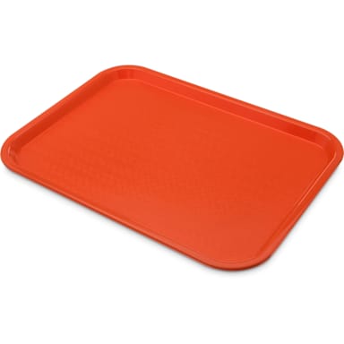 Carlisle CT121624 Orange Cafe Standard Tray - Dozen
