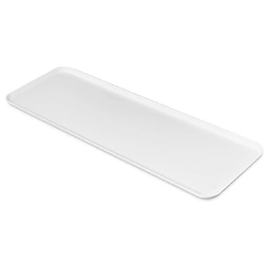 Carlisle 1030FMT301 10-1/2" x 30" Pearl White Market Tray