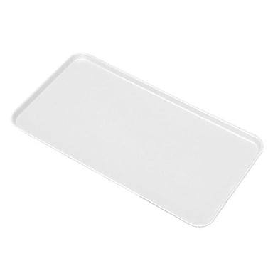 Cambro 1224MT148 White 12-7/16" x 24" Market Display Tray