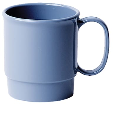 Cambro 75CW401 Camwear Slate Blue 7.5 Oz. Stacking Cup