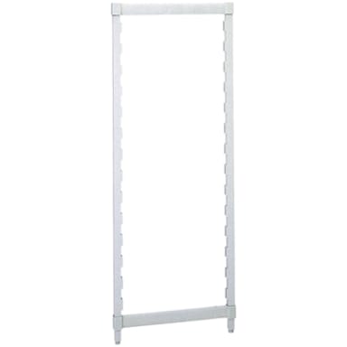 Cambro CPPK2464480 Camshelving Speckled Gray 24" x 64" Post - 4 / KT