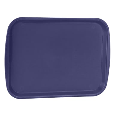Traex 1216-44 Royal Blue 12 x 16 Fast Food Tray - Dozen