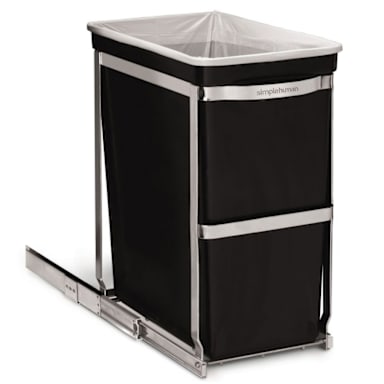 simplehuman CW1124 Brushed S/S 30 L / 8 Gal Pull Out Trash Can