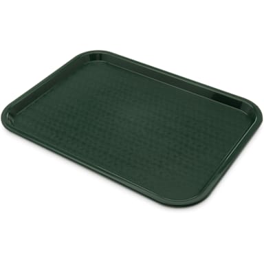 Carlisle CT121608 Forest Green Cafe Standard Tray - Dozen