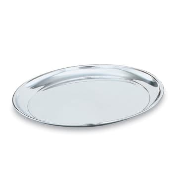 Vollrath® 47216 Round 15.9" Mirror Finish S/S Tray