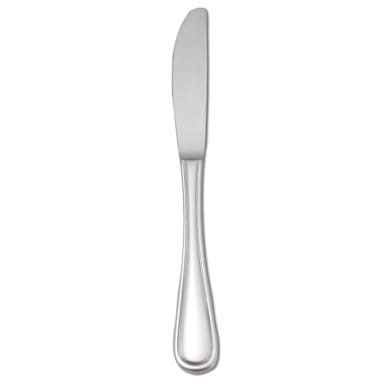 1880 Hospitality T015KDEF New Rim 18/10 S/S 1-Pc Dessert Knife - Dozen