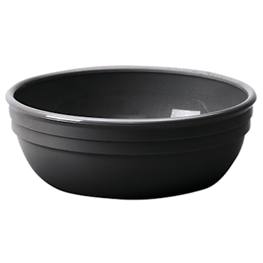 Cambro 100CW110 Camwear Black 12.5 Oz. Nappie Bowl