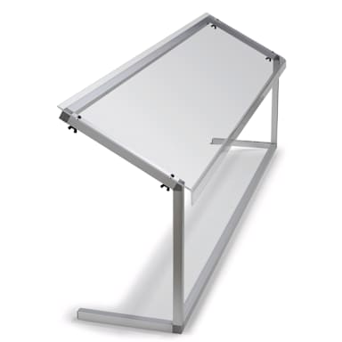 Carlisle 917207 72" Clear Single-Sided Sneeze Guard