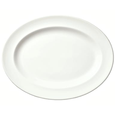 Libbey - Formerly Syracuse China 905356831 Slenda 13.5" Oval Platter