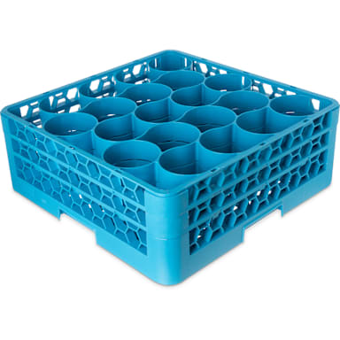 Carlisle RW20-114 NeWave 20-Compartment Glass Rack