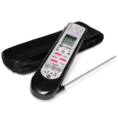 CDN® INTP626X Infrared Thermometer With Thermocouple Probe