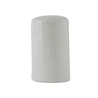 Tuxton BWJ-0301 2 Oz. White Salt Shaker