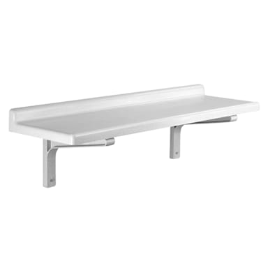Cambro CSWS1448VK480 Camshelving Gray 14" x 48" Vented Wall Shelf