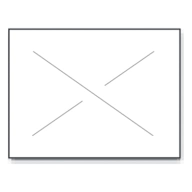 Garvey Products 2216 WHITE 22mm x 16mm Labels - 9000 / BX