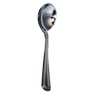 Libbey - Formerly World Tableware 101 016 Classic Rim II 5-3/4" Bouillon Spoon - Dozen