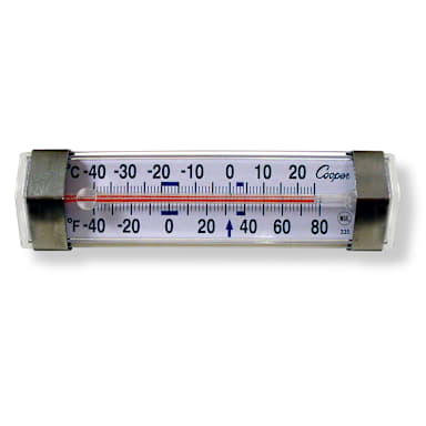 Cooper-Atkins® 335-01-1 Glass Tube Refrigerator Thermometer