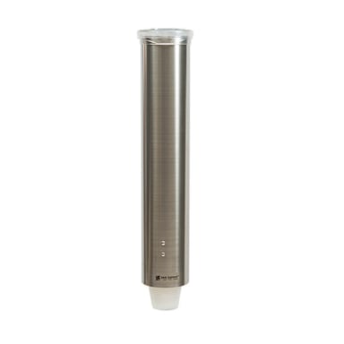 San Jamar C4150SS Stainless Steel Small Pull-Type Water Cup Dispenser