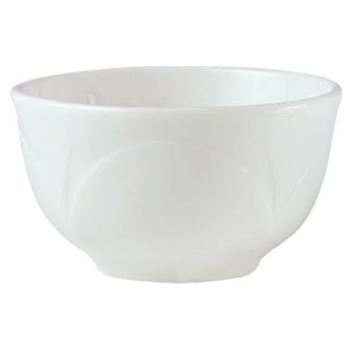Steelite 9102C435 Bianco White 8 Oz. Sugar / Bouillon Cup