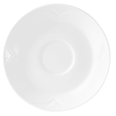 Steelite 9102C418 Bianco White Single Well 6" Saucer