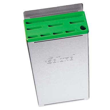 Edlund KR-50G S/S Knife Rack with Green Insert and 12" Skirt