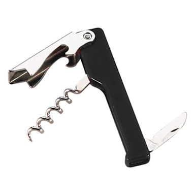 Darling Foodservice Black Plated 4.5" Waiters Corkscrew