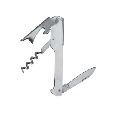 Darling Foodservice Waiter's Chrome Plated Corkscrew