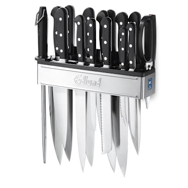 Edlund KR-698 Open Stainless Steel Knife Rack with Short Skirt