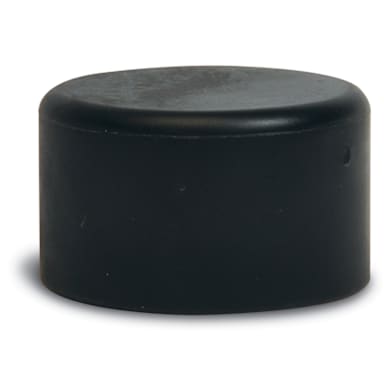 CSL P134-4 Blk Replacement 1" End Cap for Tray Stands & Luggage Racks