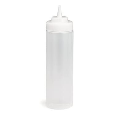 TableCraft 12463C WideMouth Natural Tip 24 Oz. Squeeze Dispenser