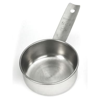 TableCraft 724C S/S 1/2-Cup Measuring Cup