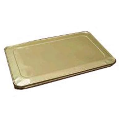 Pactiv Y112045DG Gold Aluminum Foil Full Size Pan Lid