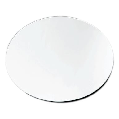 Carlisle SMR2423 MirAcryl 24" Mirrored Round Tray