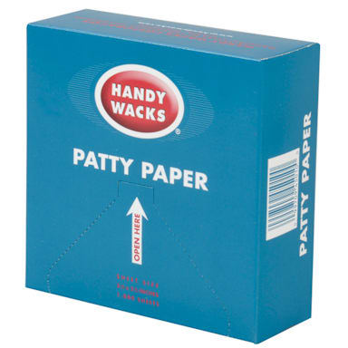 Darling Foodservice 5.5" Wax Patty Paper - 1000 / BX