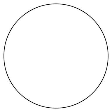 DayMark 112435 DuraMark™ Round White 1" Blank Label - 1000 / RL