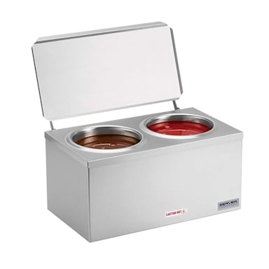 Server Products 92020 S/S Double Cone Heated Dip Warmer