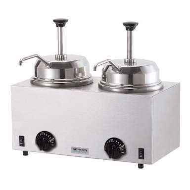 Server Products 81230 Twin Warmers With Pumps