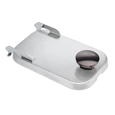 Server Products 82545 S/S Hinged Lid For Plastic Fountain Jars
