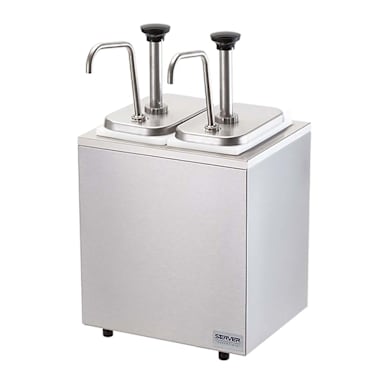 Server Products 82910 Non-Insulated Rail With Stainless Steel Pumps